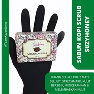 SABUN SKRUB KOPI TENOM | DAKI | BAU BADAN | SELULIT | JERAWAT | PARUT | SABUN HOMEMADE