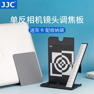 Papan Ujian Fokus Lensa Kamera Tanpa Cermin JJC Pelaras Fokus Auto Fokus Pelarasan Halus Papan Fotog