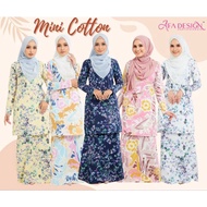 Baju Raya Mini Kurung by Afa Design - Material Soft English Cotton
