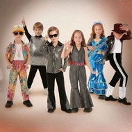 Disco disco Dance Costume Children cos Costume Stage Costume Halloween Children Jazz Dance Costume