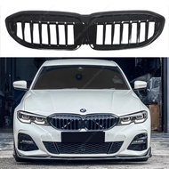 Gloss Black M Style Front Bumper Bar Grille Bodykit For BMW G20 G21 320i 320d 330i 330e 330d M340i 2