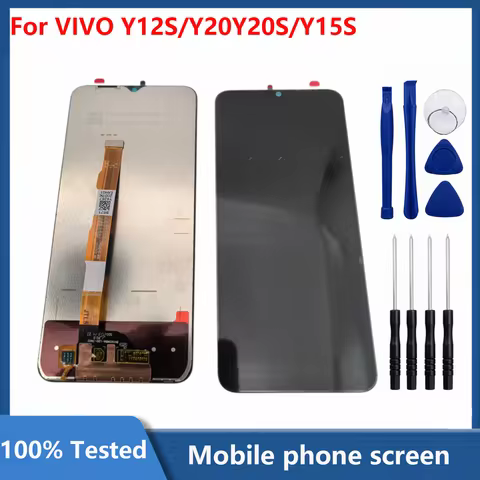 Original Screen For VIVO Y20 Y20i Y20S LCD Display Touch Screen Digitizer For VIVO Y12S Y12A Y11S Y1
