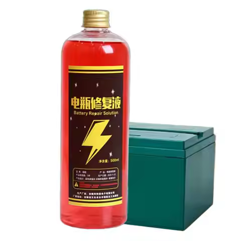 500ml Concentrated Safe Car Battery Restore Refill Solution Auto Battery Additive Battery Repair liq