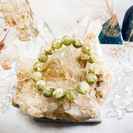 無盡迴圈【黃鋰雲母】高品黃金祖母晶 水晶手鍊手串 一物一拍