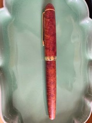 日本製 platinum 3776 石楠木 14k 0.5mm M尖 金筆鋼筆