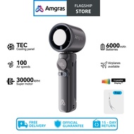 Amgras MetaHeld Fan Pro Handheld Fan New Technology Turbofan 100-speed mini fan cooler LED Display 2