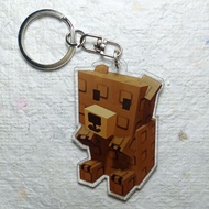 GANTUNGAN GRIZZLY Bear Grow A Garden Pet keychain Grow A Garden keychain