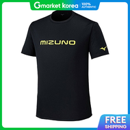 Mizuno | เสื้อยืดคอกลม Mizuno รุ่น 82JAB11009 สีดำ/เหลือง