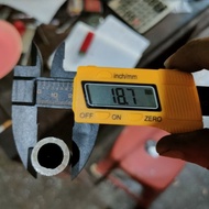 Aluminum pipe od 19mm x id 13mm thick 3mm length 1 meter aluminum tube