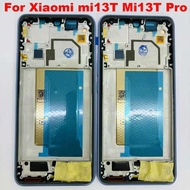 6.67 "Amoled Mi13T ใหม่ Mi13T Pro หน้าจอ LCD กรอบ + หน้าจอสัมผัส Digitizer สำหรับ Redmi K60อัลตร้าดิ