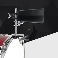 youn Drum Hoop Mounted Cowbell Holder Clip Cowbell Clamp Percussion Drum Accessory