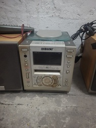 Sony 舊式 Mini Hi-Fi 音響系統MD功能（約 2000 年代初款式，