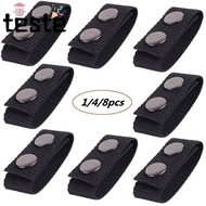 1/4/8Pcs Belt Keeper Portable Double Snaps Sports Heavy Duty