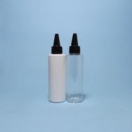 150ml Cone Bottle 150ml Ink Bottle/ 150ml Dropper Bottle/ Cone neck Cap Set 24 Black
