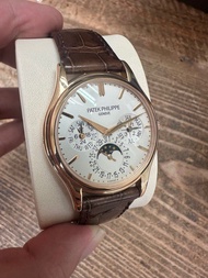 Patek Philippe 5140R Perpetual Calendar 18k玫瑰金萬年曆自動手錶