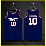 ♙ ✁ ◴ PBA RETRO JERSEY | TOYOTA RAMON FERNANDEZ #10 JERSEY | FULL SUBLIMATION