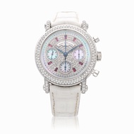 Franck Muller Reference 7000CCDCD, a white gold automatic wristwatch with chronograph