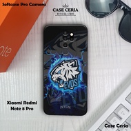 Case For Xiaomi Redmi Note 8 Pro – Casing Ev0s Esports – Softcase Pro Camera – Silicon Clear Case