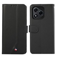全城熱賣 - 適用於Honor 400 Lite ABEEL雅柔拼接防盜刷手機皮套（黑色）