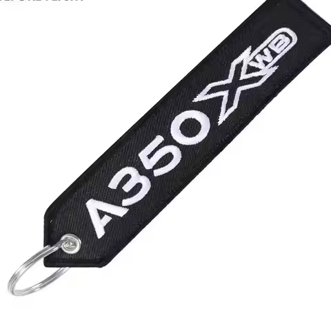 aviation keychain AIRBUS Boeing Embroider Keychain Aviation Gifts Motorcycle Car Bag Key Ring Holder