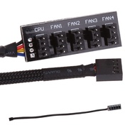 39.5cm 1 to 5 4-pins Molex TX4 PWM CPU Cooler / Case / Chasis Cooling Fan Power Cable Hub Splitter A