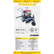 Firman Ftl1000pde Mesin Traktor - Bajak Sawah Ftl 1000pde Tiller Culti