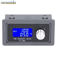 RAREM Frequency Generator, DC 3.3V-30V Adjustable Output PWM Signal Generator, Stable LCD Display Mo
