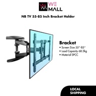 NB TV Bracket 55-85 Inch Rotating Telescopic Wall Mount Tilt TV Wall Bracket Holder Mount Mounted