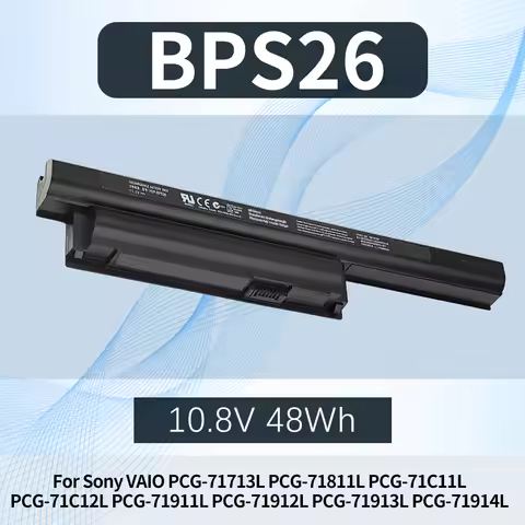 VGP-BPL26 VGP-BPS26A BPS26 Laptop Battery For Sony VAIO PCG-71713L PCG-71811L PCG-71C11L PCG-71C12L 