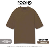 ROO Oversized Plain T-shirt 100% Cotton Men/Woman
