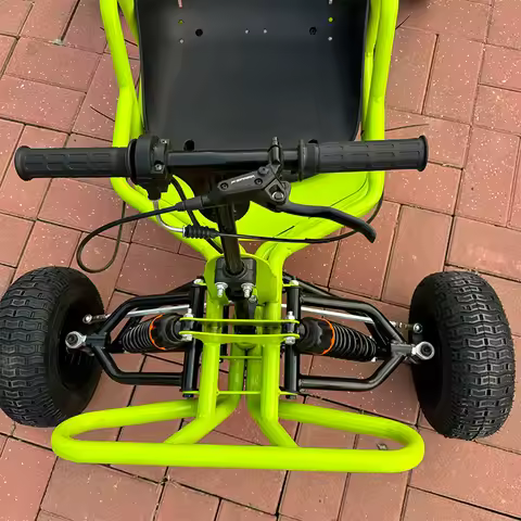 Electric Go Karts High Power 1000W 48V 20A Acid Battery Copper Motor Suitable for Place of Entertain
