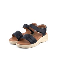 camel active Women Black Felicia Back Strap Sandals (782203-DZ01SV-1)