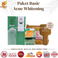 Shineskin Acne whitening Package of 4 Acne Treatment/ Acne Treatment Set Skincare Set
