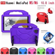 Huawei MediaPad M5 10.8" (CMR-AL09/CMR-W09)/M6 10.8 inch 2019  Kids Friendly Handle Stand Case Safe 
