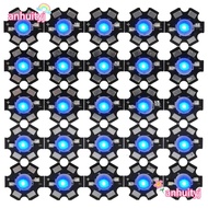 ANHUITYJ 25PCS LED Chips, 3W Power Ultraviolet Chip 3W LED Chips, Durable 395nm-400nm Aluminium Base