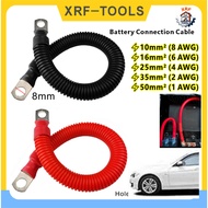 Battery Connection Cable  8/6/4/2/1 AWG 10/16/25/35/50mm ² With Corrugated Tube For UPS Motor Invert