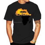 Cool Africa Style T Shirt Men Originality Popular Shirt Brand Good Quality Tee Africa Map Lion Tops 