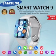 Samsung ของแท้ 100% สมาร์ทวอทช์ SmartWatch Series9 นาฬิกาสมาทวอช Phantoms Full Touch smart watch บลูทูธสร้อยข้อมือสุขภาพ heart rate ความดันโลหิตการออกกำลังกาย pedometer นาฬิกาสมาร์ทวอทช์ นาฬิกาสมาทวอช นาฬิกาสมาร์ มัลติฟังก์ชั่น ﻿