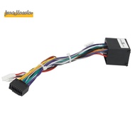 Car 16Pin Power Wiring Harness Cable Adapter for  E46/E39(1995-2000)/E53(99) Android Stereo