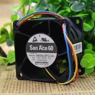 SZ ORIGINAL 9GV0612P1L041 12V 0.7A 6CM 6038 4WIRES PWM TEMPERATURE CONTROL FAN