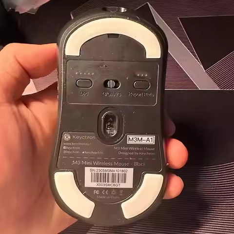 1 Set Ultraglide Mouse Skates For Keychron M3 Mini Brake Control Speed Silence Feet ICE Version Mice