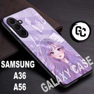 Softcase glitter SAMSUNG A36 A56/GIRL'S Motif glossy/case Samsung A36 A56/Casing Samsung A36 A56