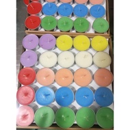 Avocado Candles 4 hours 7 colors box of 100