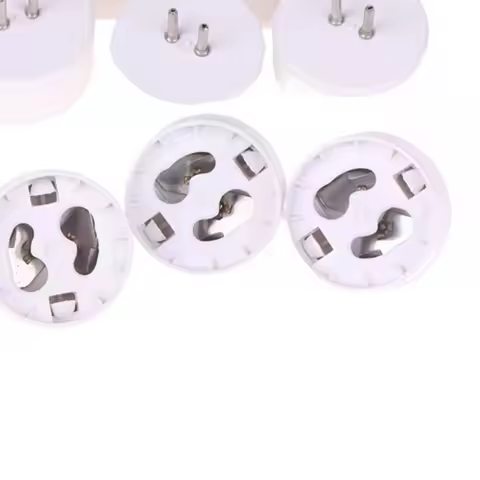 10Pcs MR16 To GU10 Socket Base Halogen Light Bulb Lamp Adapter Converter High Temperature Resistance