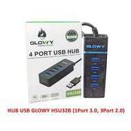 Genuine GLOWAY H5U32B 4-port USB 2.0 Hub (1Port 3.0, 3Port 2.0)