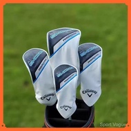 Golf Headcover PU Leather Waterproof White Black Blue Wood Putter Cover Golf Course Golfers Golf Acc