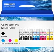 522 Ink Refill Bottles ET-2800 ET-4800 ET-2400 Replacement for Epson 522 Ink Refill Bottles for Ecot