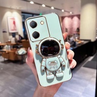 Case Stand Space Use For Vivo Y36 Y27 Y27 5G TPU Soft Y27 5G Y36 5G