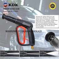 H&L Gun Jet High Pressure Cleaner 3 Patah / Tembakan Stang Semprotan Air Mesin Cuci Steam Listrik -