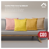 Plain Sofa Cushion Cover Mix Yellow Edition Size 30x50, 40x40, 45x45, 50x50, 60x60, 70x70